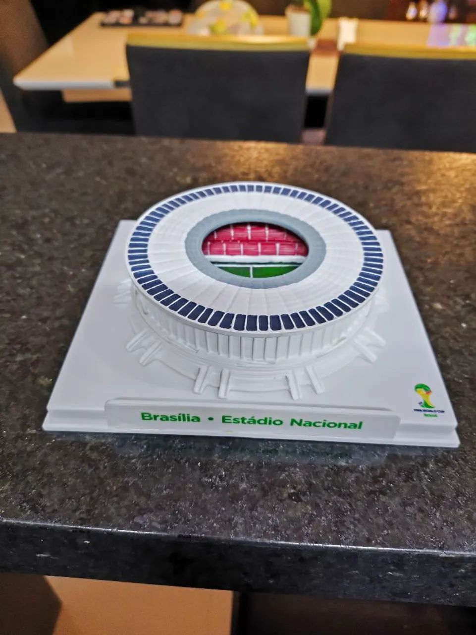 Maquete em resina Estádio Nacional de Brasília - Copa 2014 - Foto 2