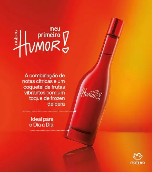 Meu Primeiro Humor Natura - Perfume Feminino 75ml