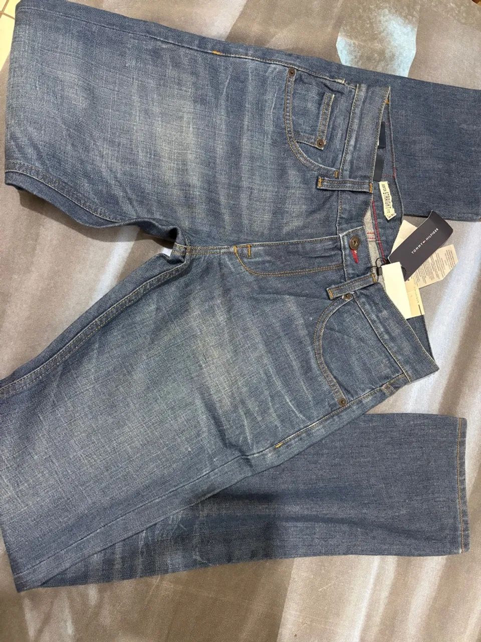 Calça Jeans Tommy Hilfiger Azul - Foto 2
