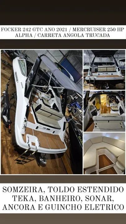 LANCHA FOCKER 242 GTC 2021  - Foto 10