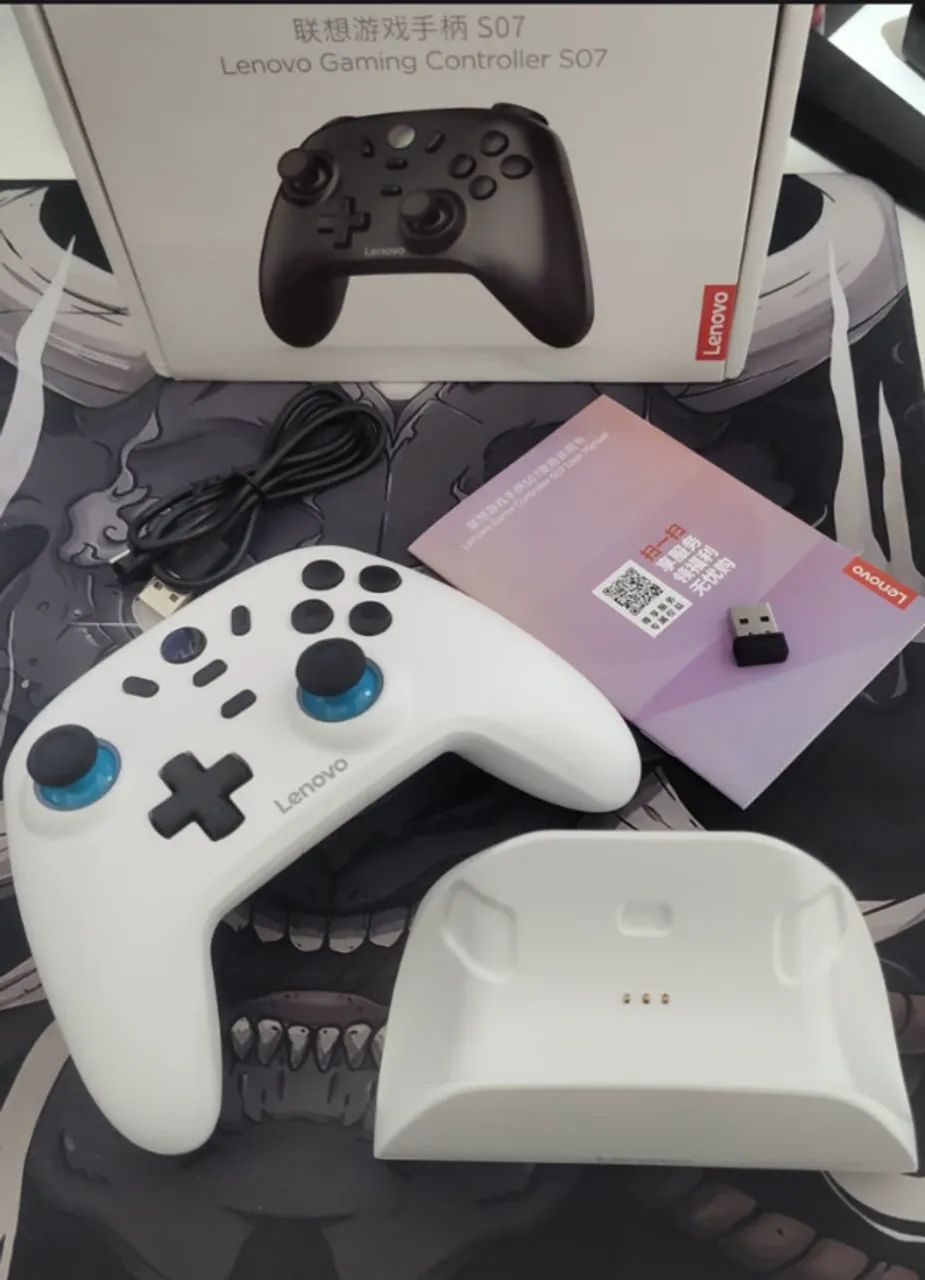 Controle Wireless Lenovo S07 com Dock - NOVO - Foto 2