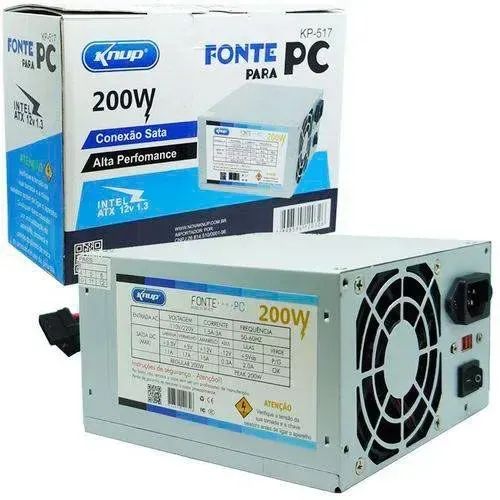 Fonte ATX para PC Potência 200W