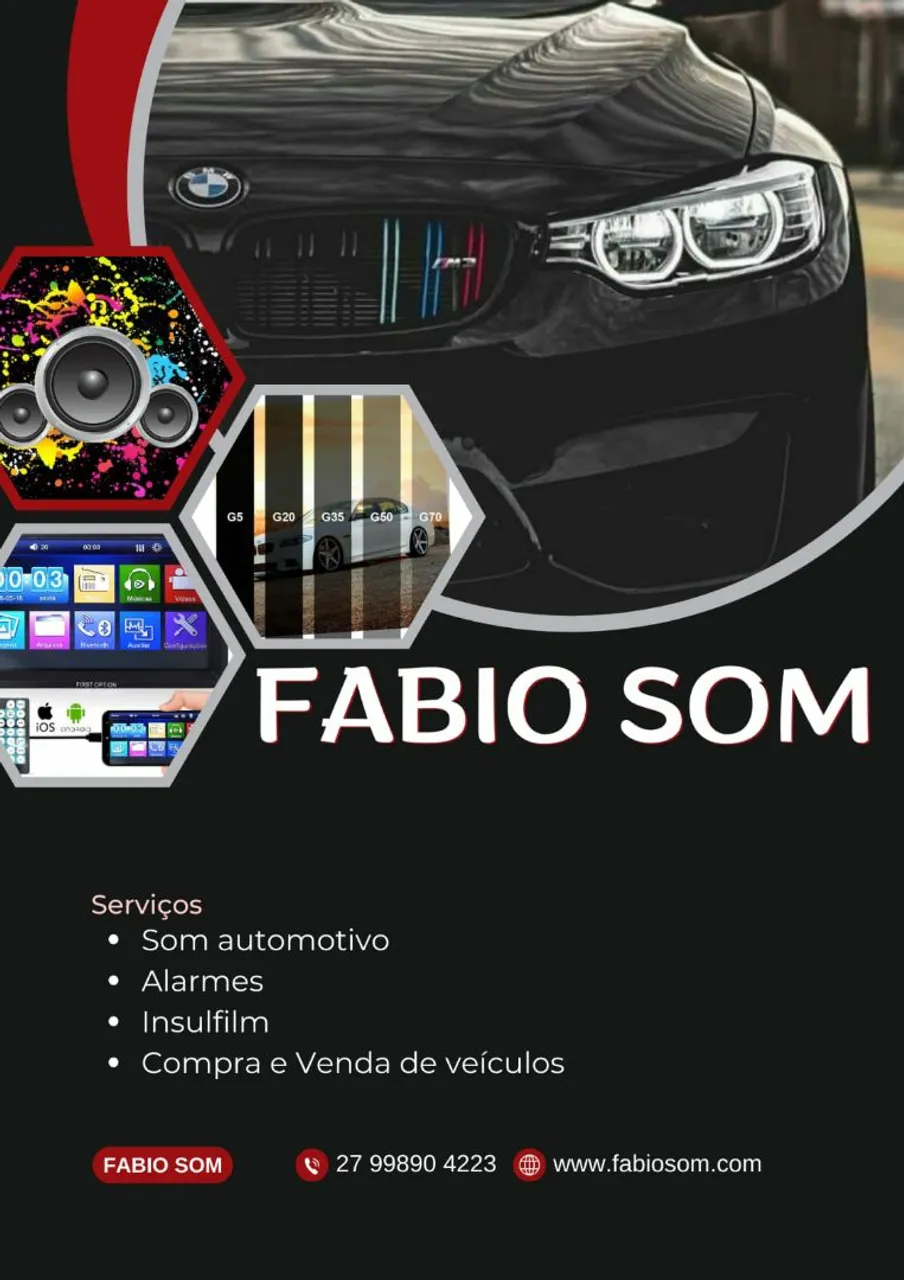 Som automotivo para carro