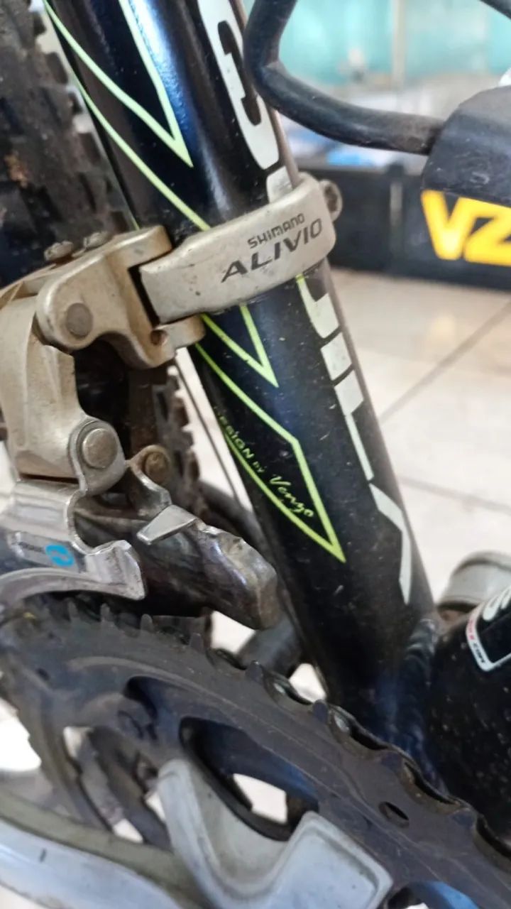 Bicicleta Aro 29 Venzo 21 velocidades Freio a disco Tamanho 15" Usada - Foto 3