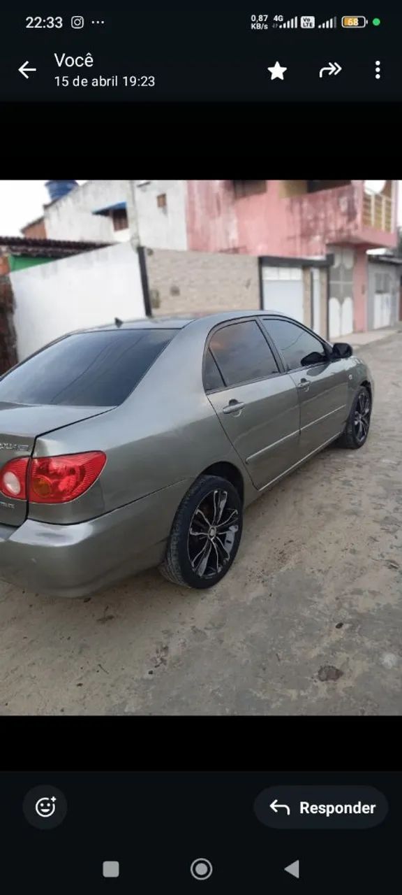 Vendo ou troco Corolla 