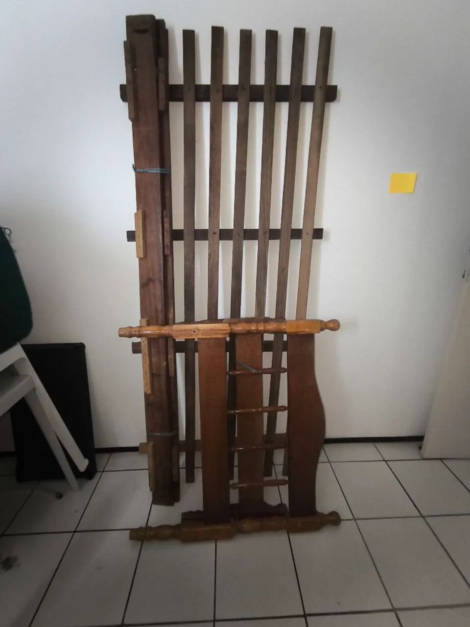 Estrutura de Cama de Madeira - Foto 2