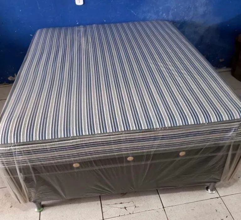 Cama casal molas ensacada com preço de fábrica entrega no mesmo dia é grátis 