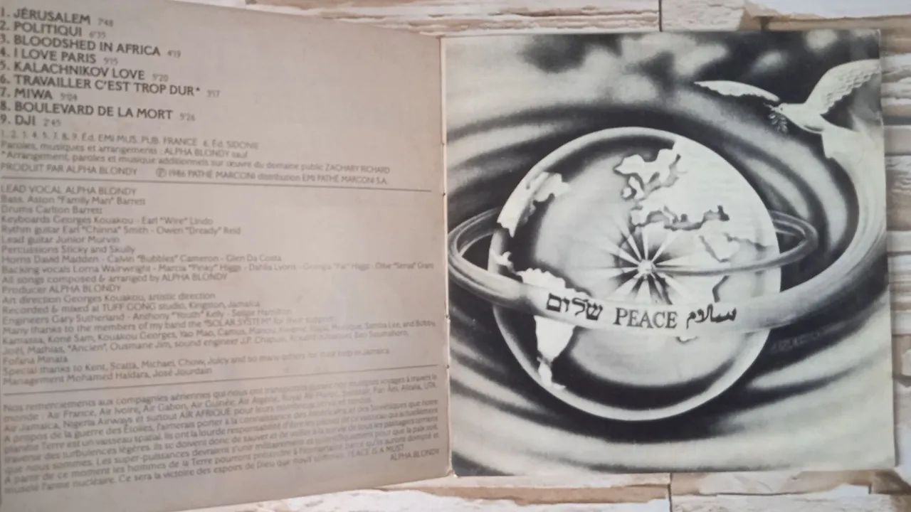 CD Alpha Blondy And Wailers - Jerusalém  - Foto 3