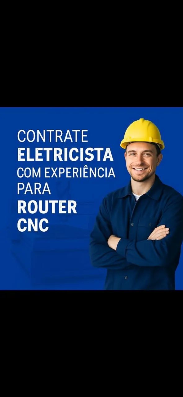 Vaga para eletrecista industrial...