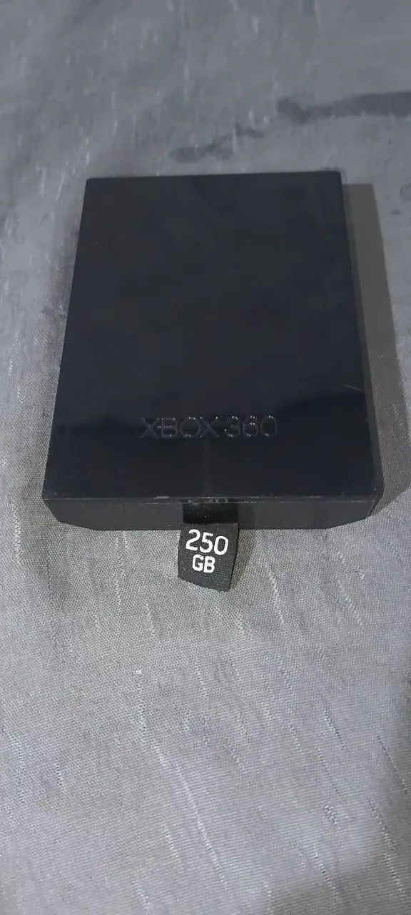 HD 250gb Original Com Jogos! Em Perfeito Estado!