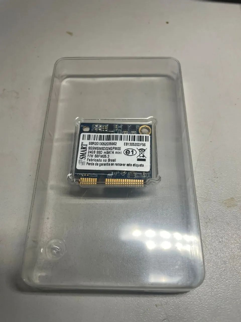 Mini SSD Capacidade: 24 GB Marca: Smart Modelo: SQ9MSM6D024GM400 Notebook, HP, Dell,Asus - Foto 2