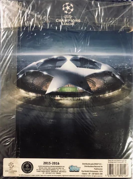 Álbum de figurinhas Champions League 2015-2016 - Foto 2