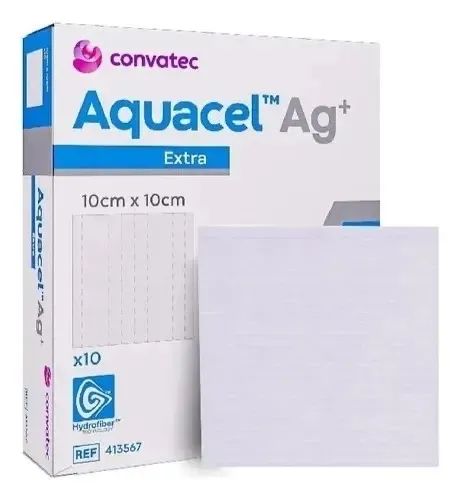 Curativo Aquacel Ag Extra 10x10cm | 5 unidades