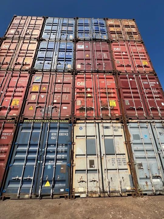 Container de 20 e 40 pés disponível com transporte  - Foto 3