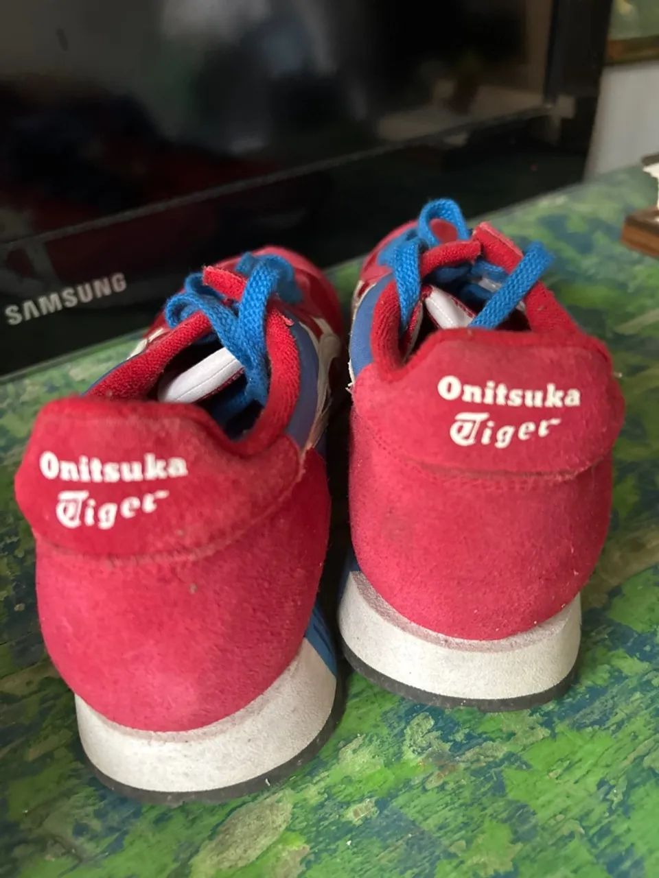 tênis asics onitsuka tiger vermelho - Foto 2