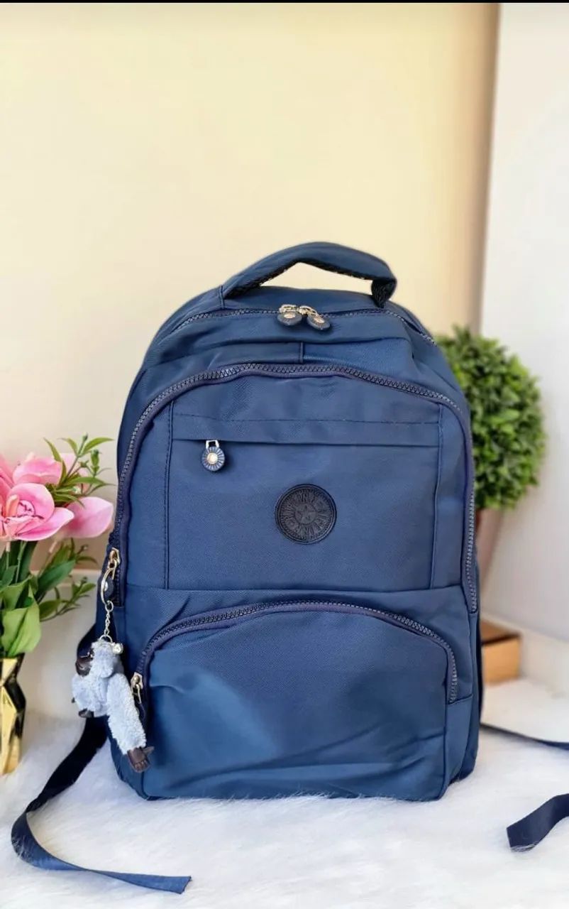 PRIMOÇÃO Mochila Kipling Azul Escuro - Nova!