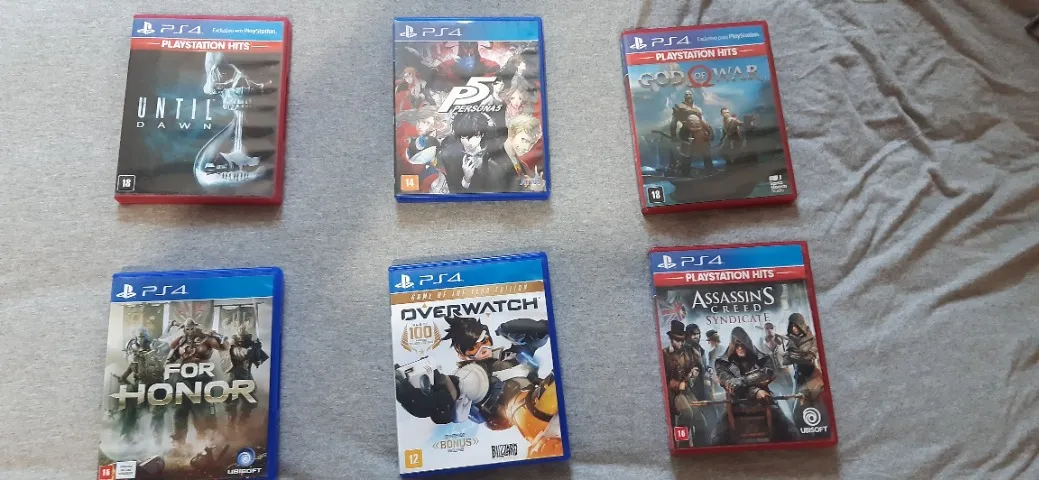 JOGOS DE PS4(PREÇOS NEGOCIÁVEIS)