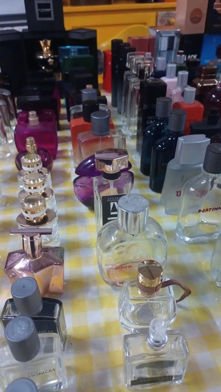 Frasco de perfume vazio várias fragrâncias  - Foto 2