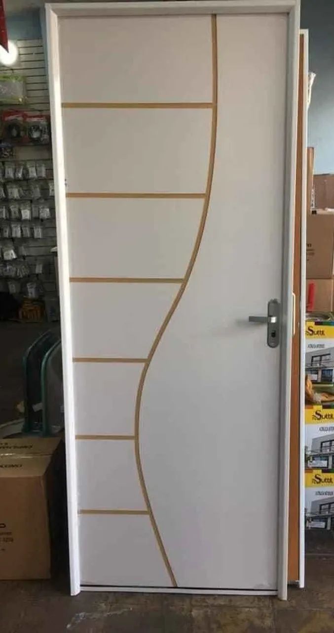 PORTAS DE MADEIRA MGM COMPLETA 2,15X85 75 
