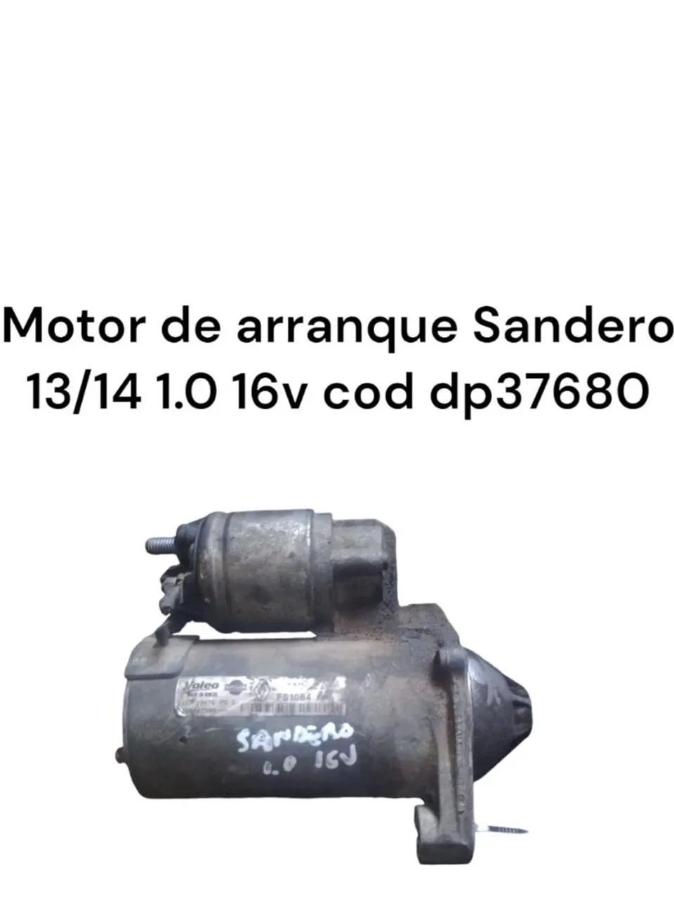 Motor de arranque Sandero 1.0 16v