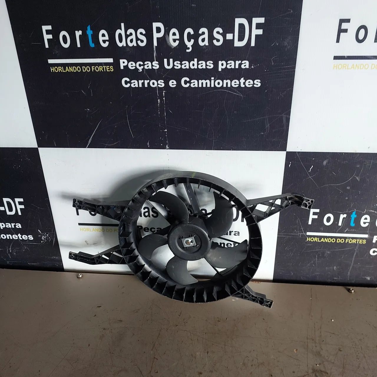 Defletor Ventoinha Do Logan Sandero 1.0 1.6v 2007/14 Cód:F006D10033 - Foto 5