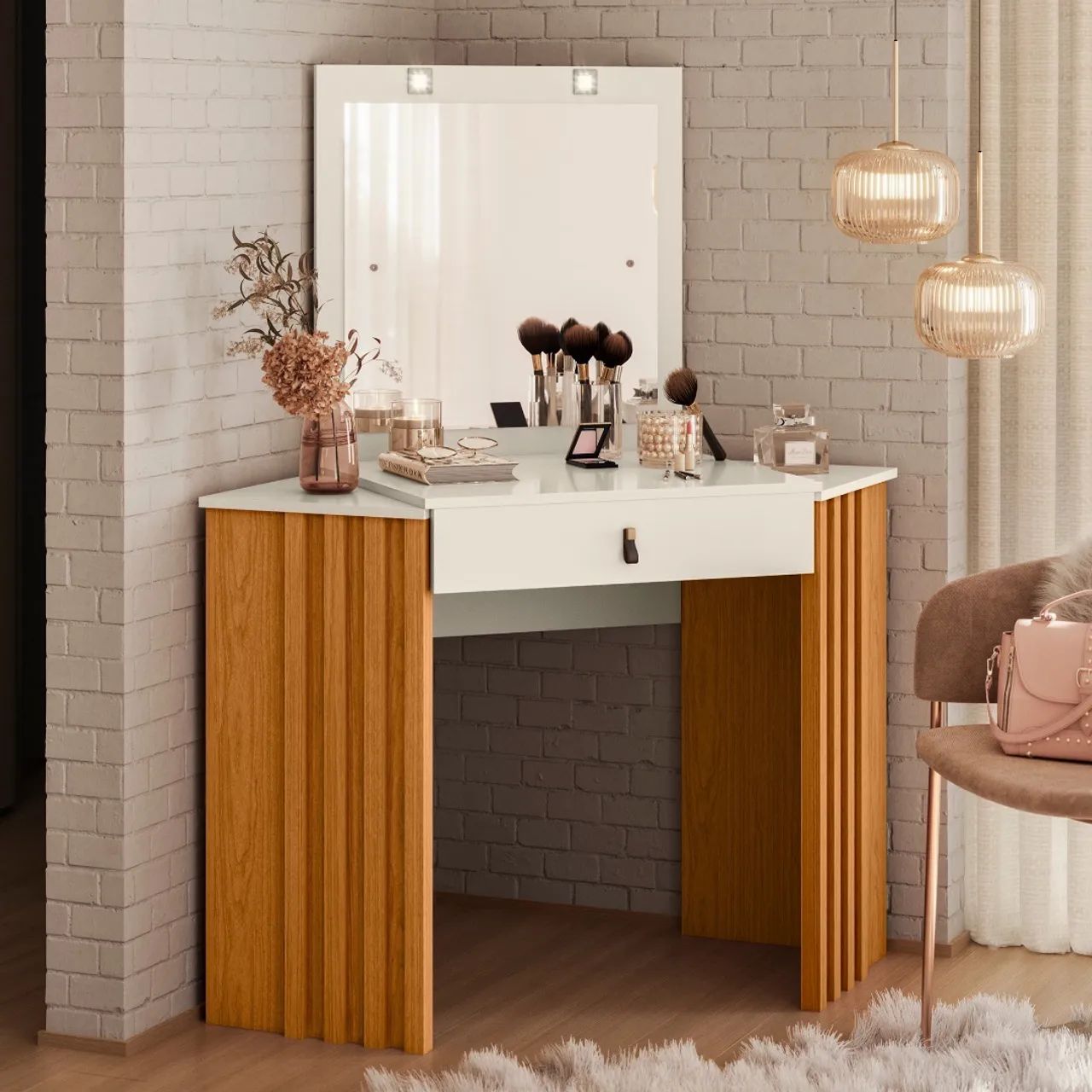 Camarim Canto Glitter Cinamono/Off White tt53