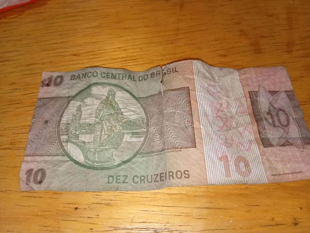 Se vc interessar chama no WhatsApp *Cédula 10 cruzeiro 