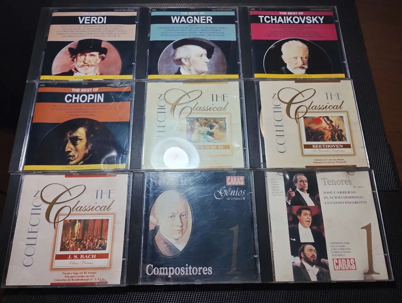 Coleção de CDs de Música Clássica - Diversos Compositores