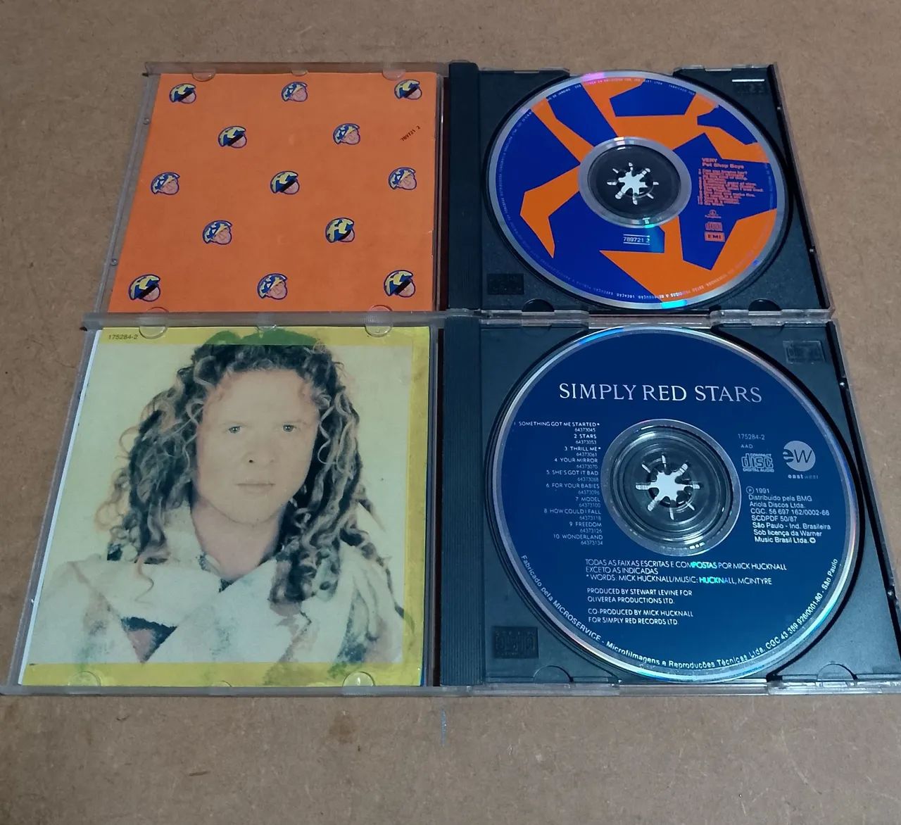 CDs lote 4 CDs Michael Jackson pet shop boys Simple red love songs - Foto 4