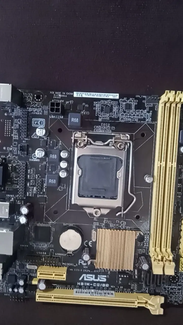 Placa-Mãe 1150  ASUS H81M-CS/BR