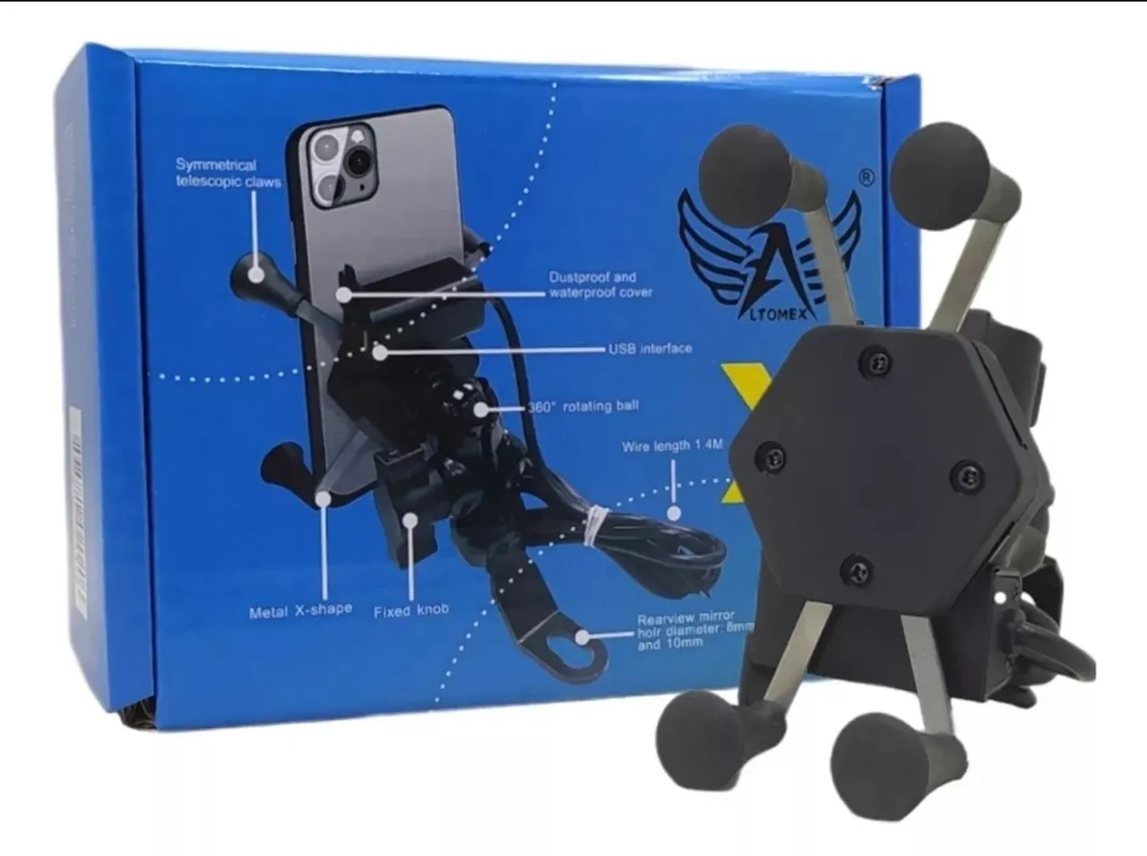 Suporte para celular para moto - Universal - Alta Qualidade