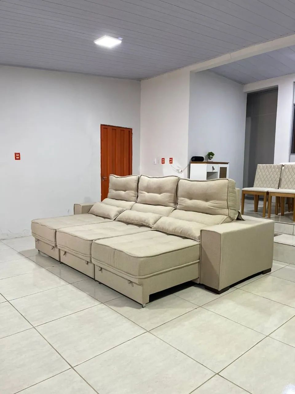 Sofá retrátil e reclinável DIRETO DA FÁBRICA  - Foto 2
