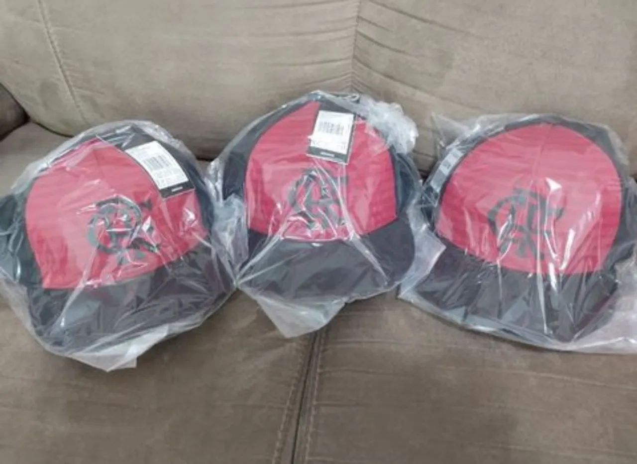 Boné Adidas flamengo aba reta - Foto 4
