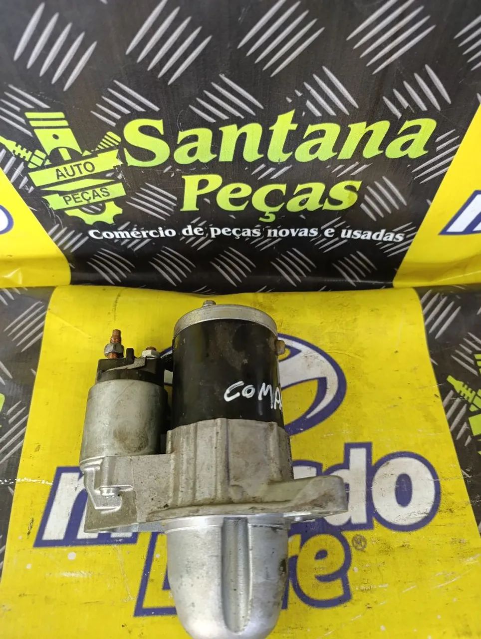 Motor de arranque Compass original flex 