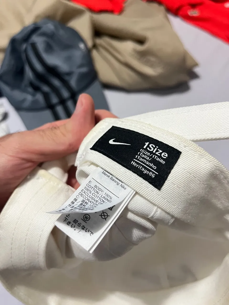 Boné Nike Heritage86 Branco - Novo e Original
