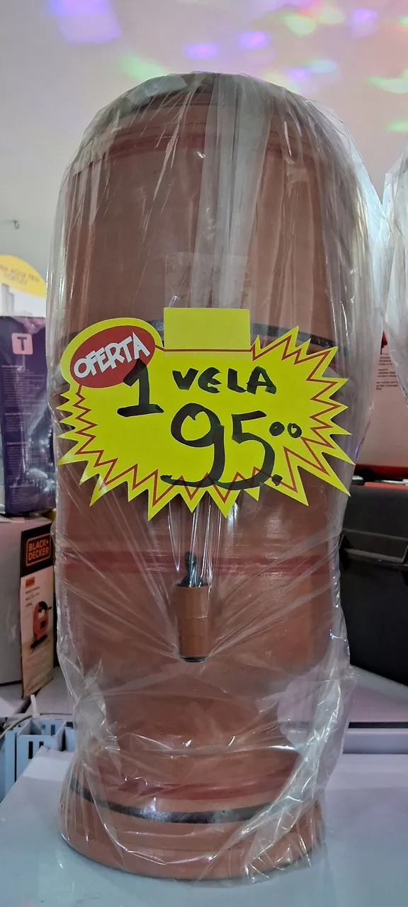 Filtro de barro com 1 vela - Promoção