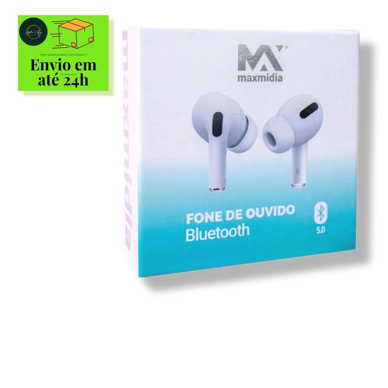 Fone de Ouvido Bluetooth Maxmidia TWS