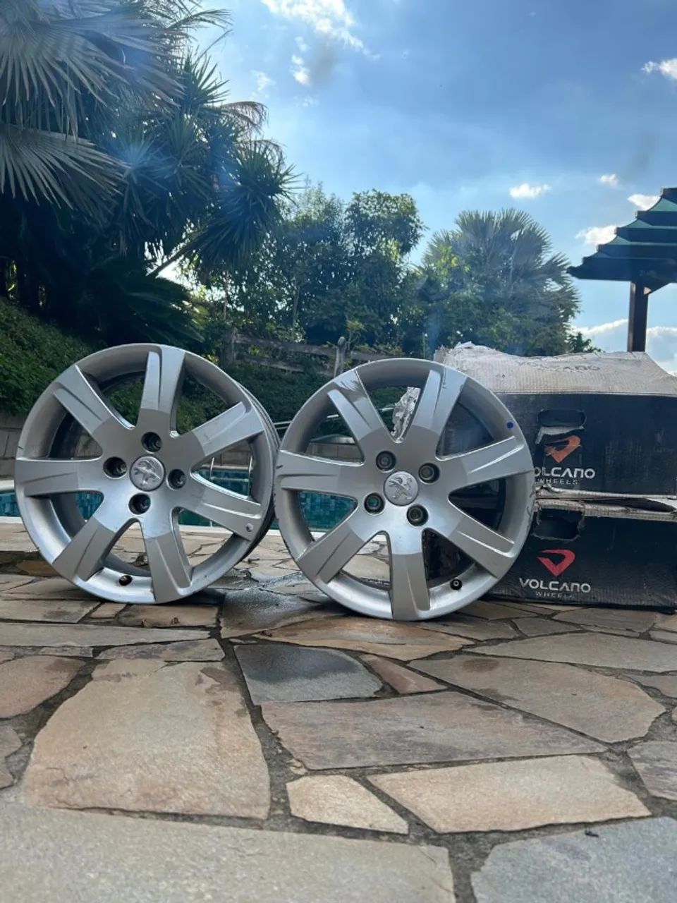 Rodas Aro 16 4x108 Peugeot Ford Citroen - Foto 2