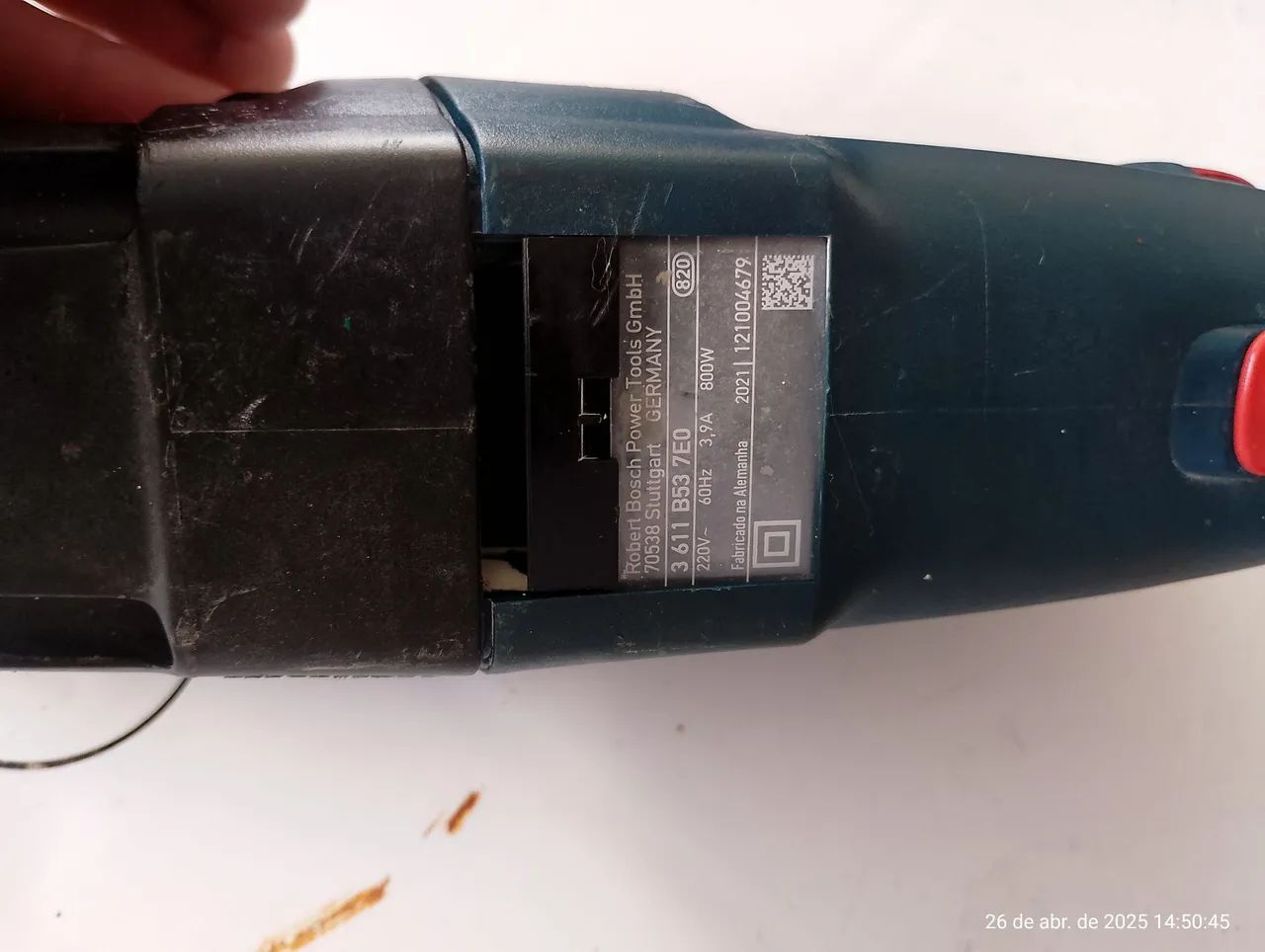 Martelo Perfurador Bosch GBH 2-26 DRE - Foto 4