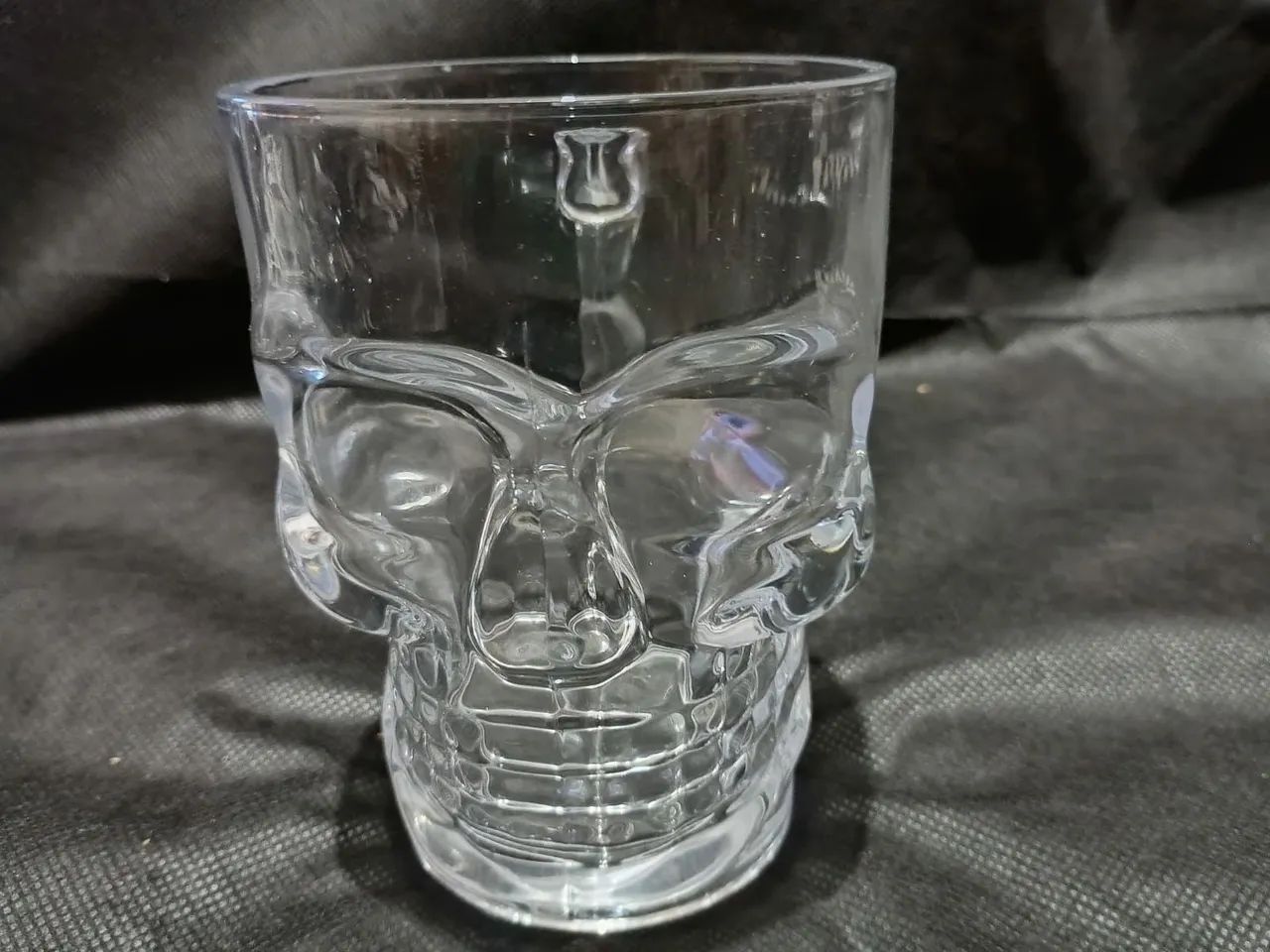 Canecas em Vidro Caveira (Novas) 5 Peças - Foto 2