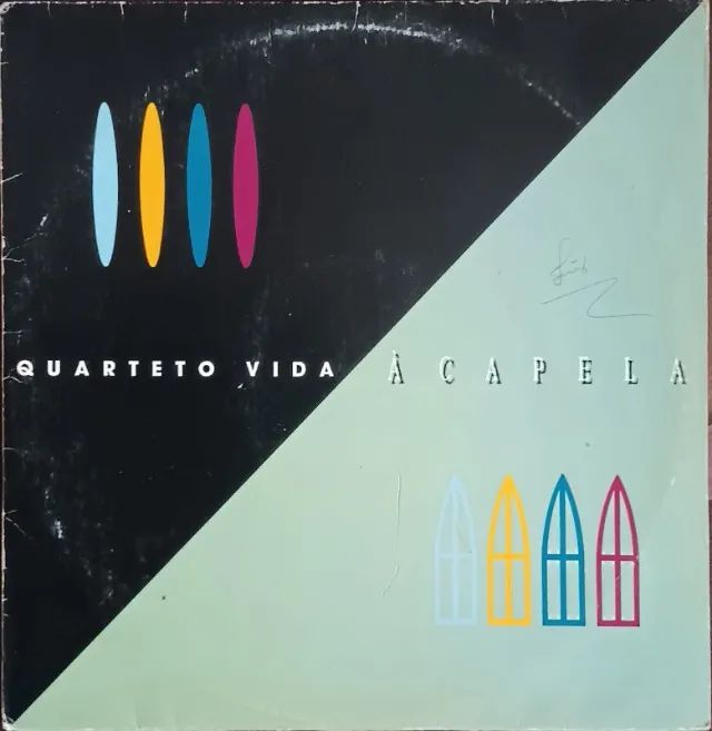 Lp Disco De Vinil Gospel Evangélico Quarteto Vida - À Capela
