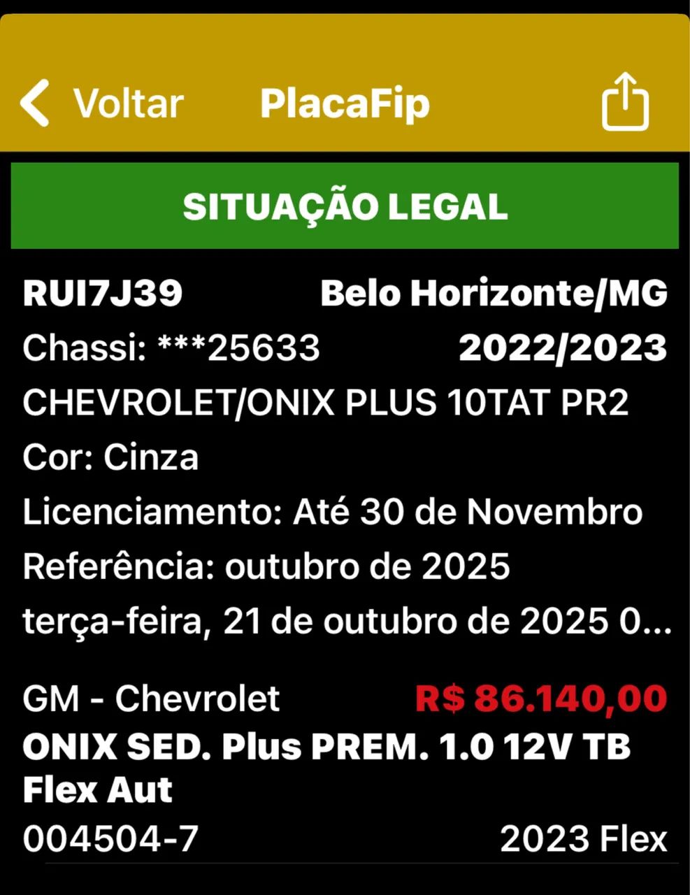 Chevrolet Onix Plus Premier 1.0 12V TB Flex Aut. 4P 2023 - Foto 10