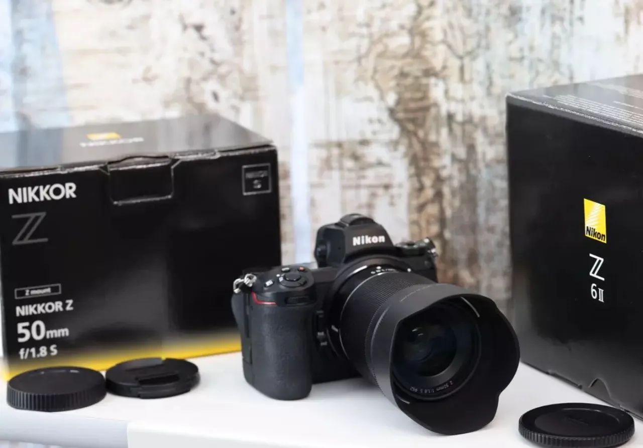 Câmera Nikon Z6 II - semi nova +  2 baterias + XQD 32 GB - Foto 2