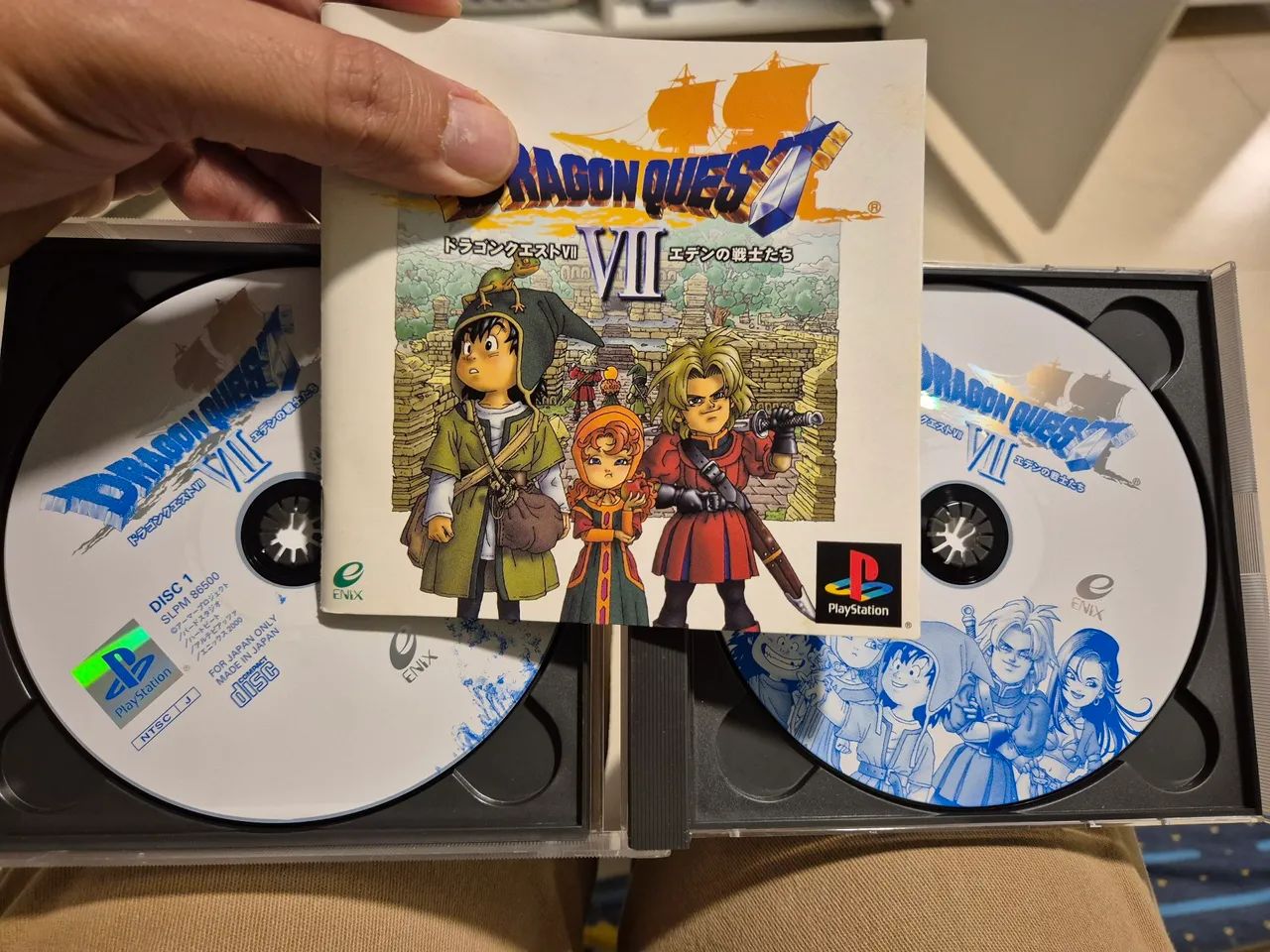 Dragon Quest VII - Edição Japonesa para Playstation - Foto 4