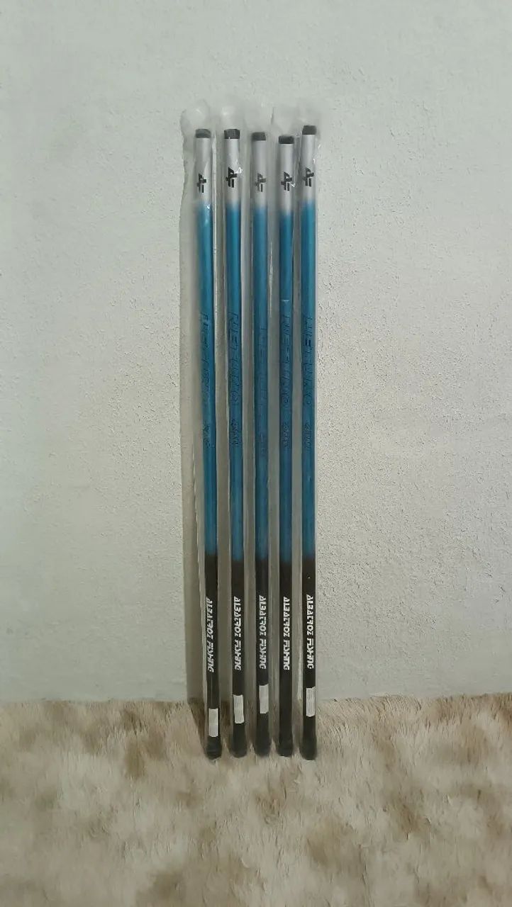 Vara telescópica 4m nova