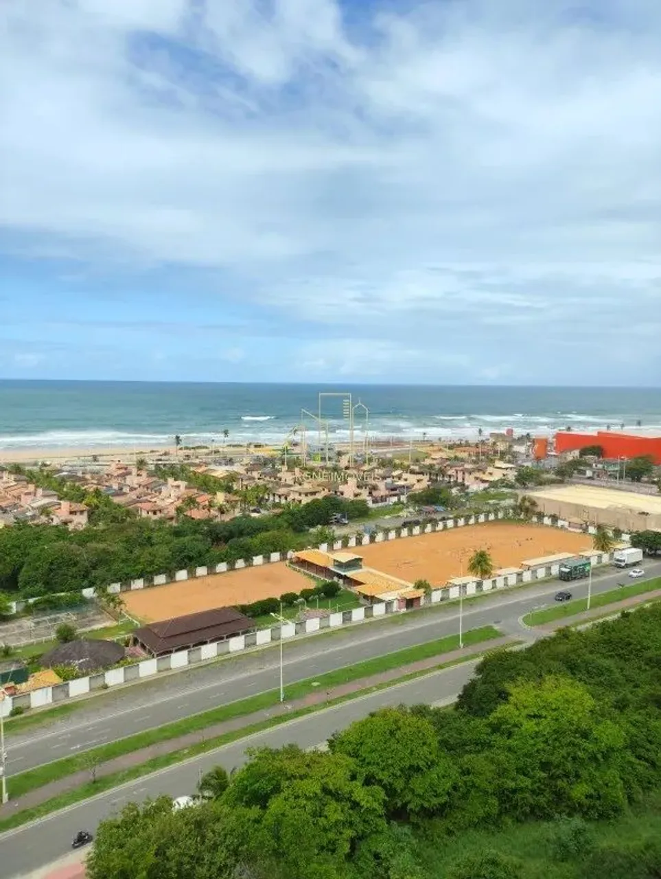 Apartamento de 1 quarto com vista para o mar em Patamares, Salvador-BA - 62m², 2 vagas de
