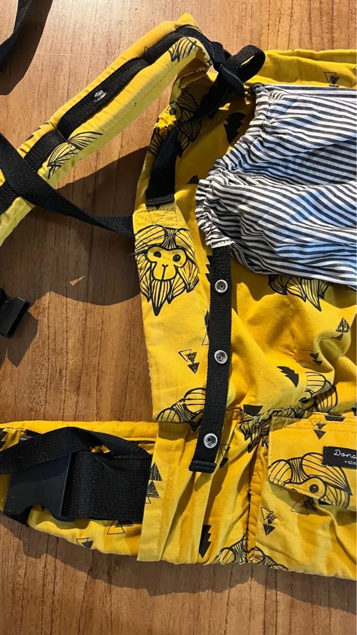 MOCHILA EVOLUTIVA CHICACHILA - carregador de bebê  - Foto 3