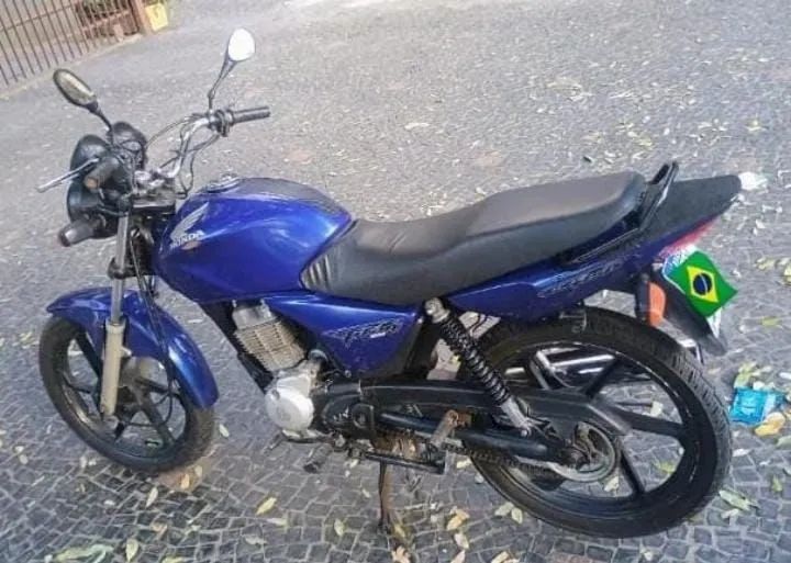 Honda CG 150 - Azul - Ótima Oportunidade! - Foto 3