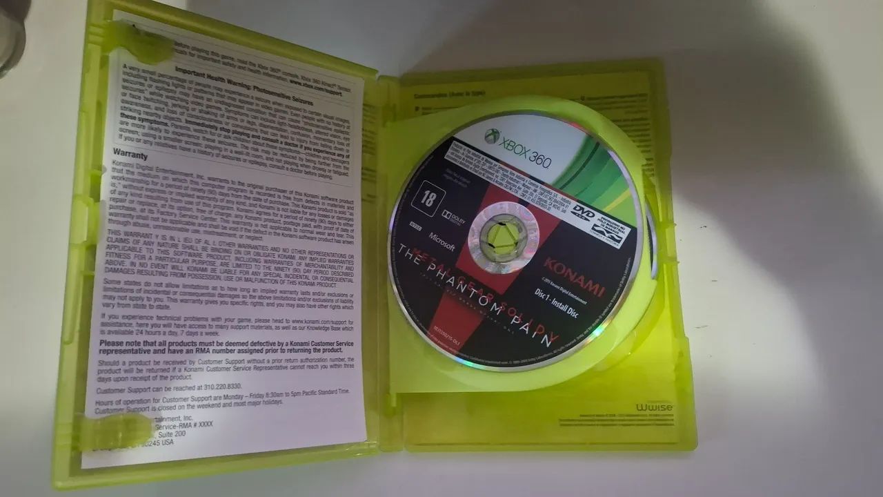 Metal Gear Solid V: The Phantom Pain - Xbox 360 - Day One Edition - Foto 2