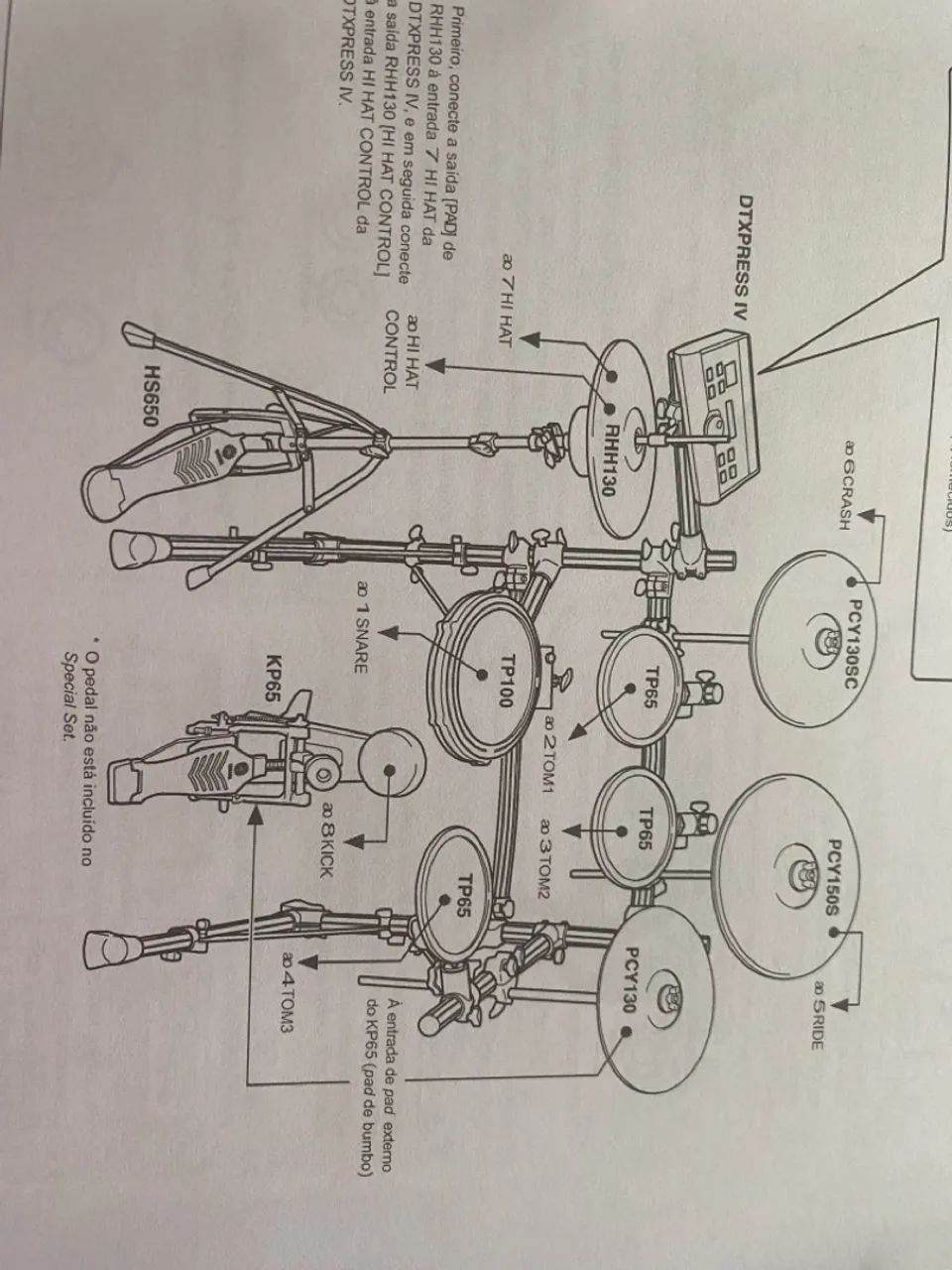 Bateria Eletrônica Yamaha - Foto 3
